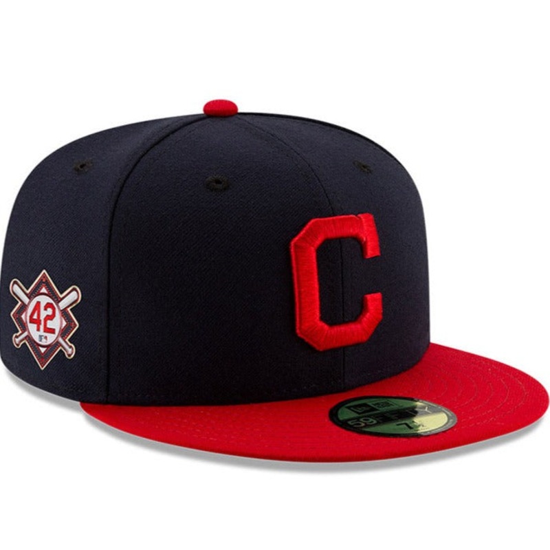 New Era Cleveland Guardians Two-Tone Jackie Robinson Day 2022 59FIFTY Fitted Hat