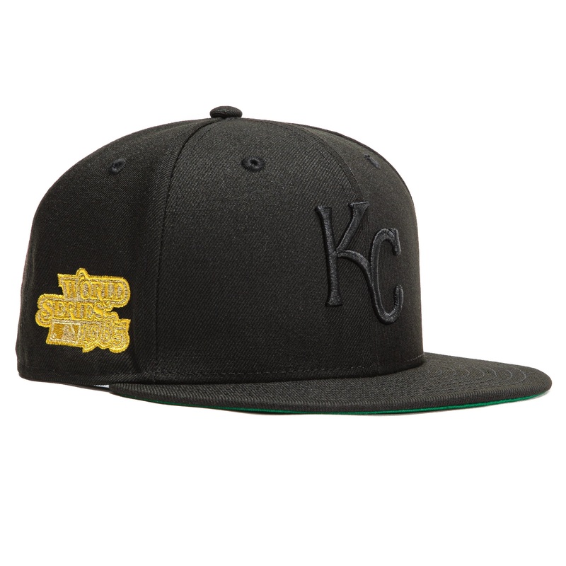 New Era  Kansas City Royals ‘Gold Digger’ 1985 World Series 59FIFTY Fitted Hat
