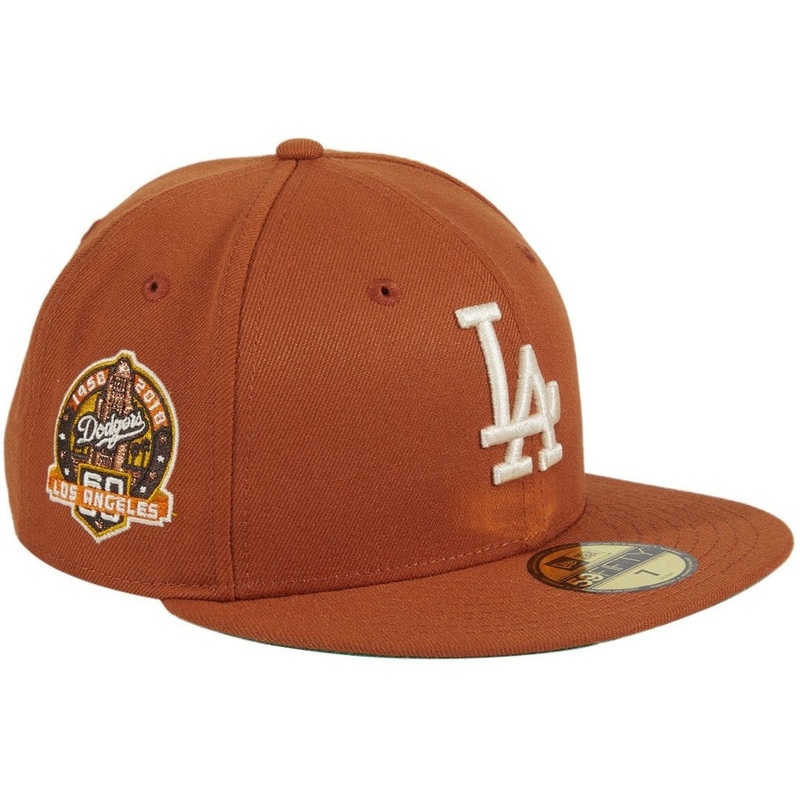 New Era  Los Angeles Dodgers ‘Campfire’ 60th Anniversary 59FIFTY Fitted Hat