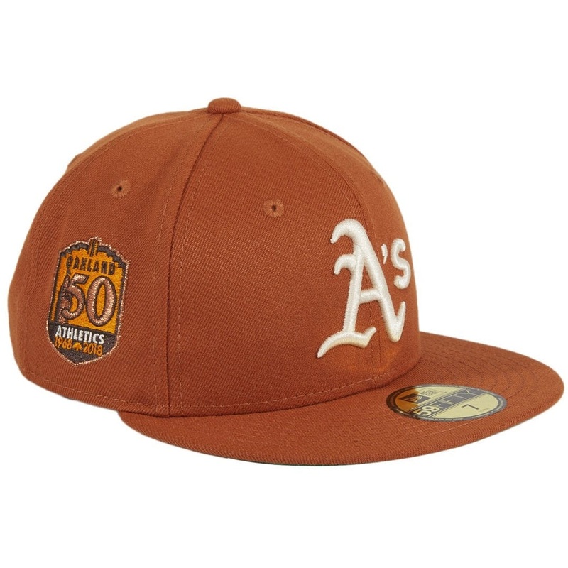 New Era  Oakland Athletics ‘Campfire’ 50th Anniversary 59FIFTY Fitted Hat