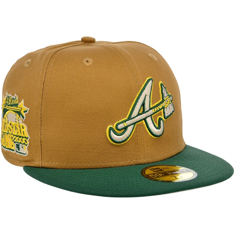 New Era x Lids HD  Atlanta Braves Desert Pine 2022 59FIFTY Fitted Cap