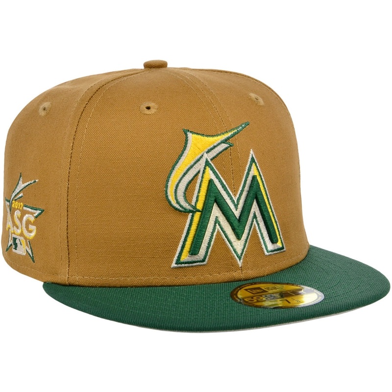 New Era x Lids HD  Miami Marlins Desert Pine 2022 59FIFTY Fitted Cap