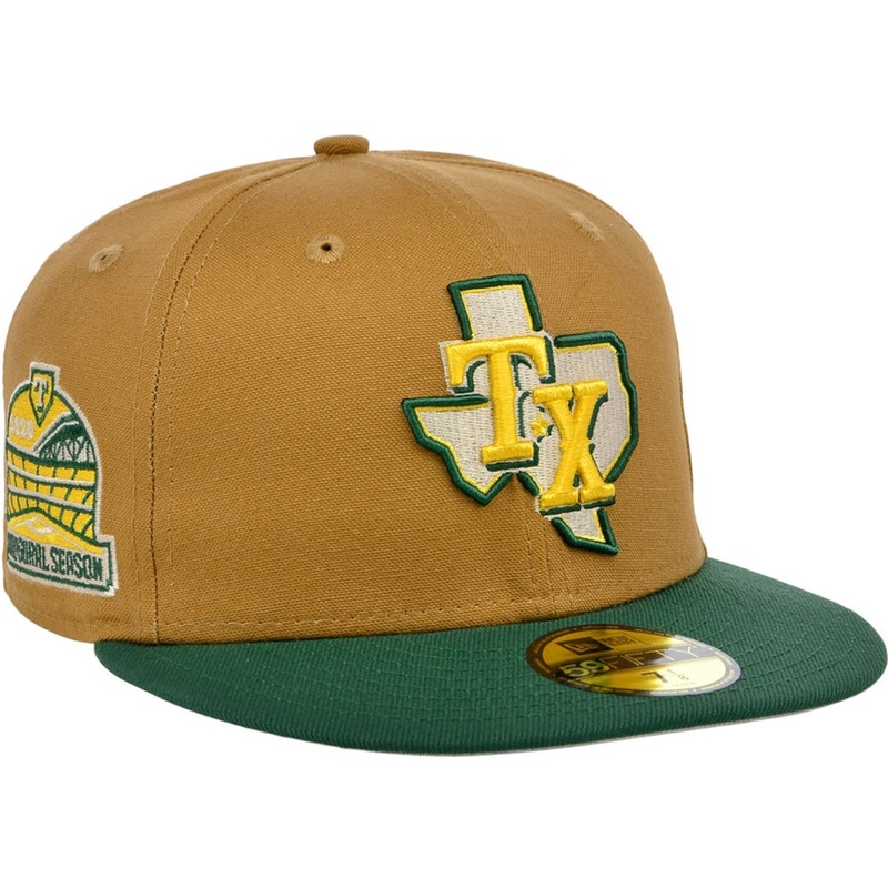 New Era x Lids HD  Texas Rangers Desert Pine 2022 59FIFTY Fitted Cap