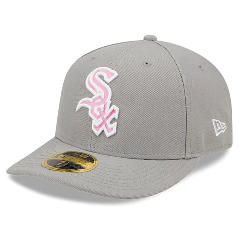 New Era Chicago White Sox Gray 2022 Mother’s Day On-Field Low Profile 59FIFTY Fitted Hat