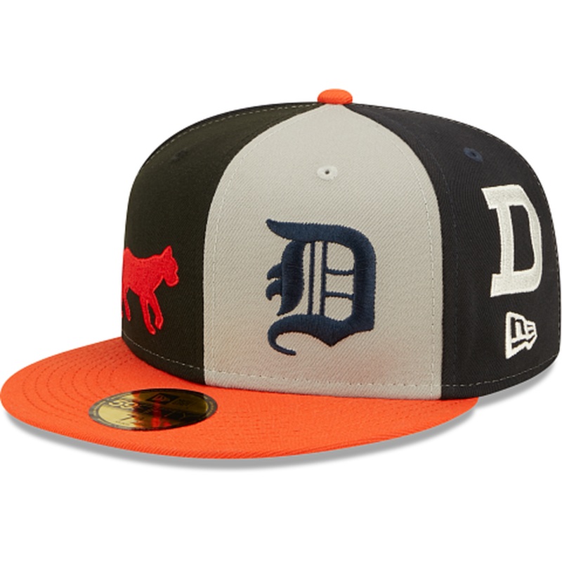 New Era  Detroit Tigers Logo Pinwheel 2022 59FIFTY Fitted Hat
