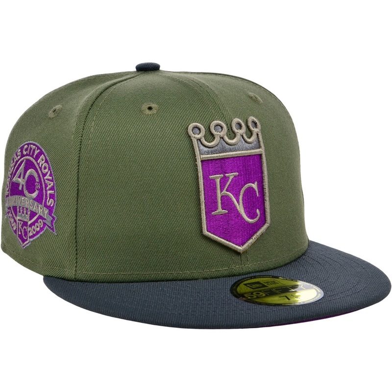 New Era x Lids HD  Kansas City Royals Mossy Haze 2022 59FIFTY Fitted Cap