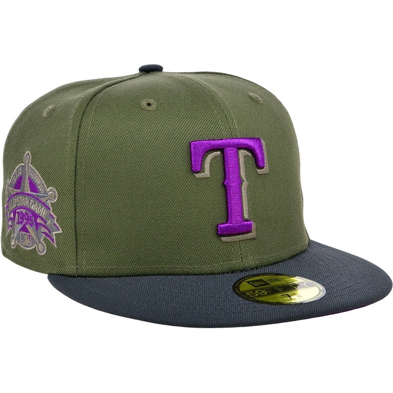 New Era x Lids HD  Texas Rangers Mossy Haze 2022 59FIFTY Fitted Cap