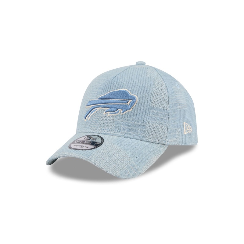 Buffalo Bills Logo Essentials Denim 9FORTY A-Frame Snapback Hat