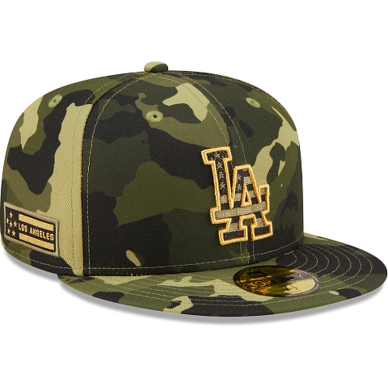 New Era  Los Angeles Dodgers 2022 Armed Forces Day 59FIFTY Fitted Hat