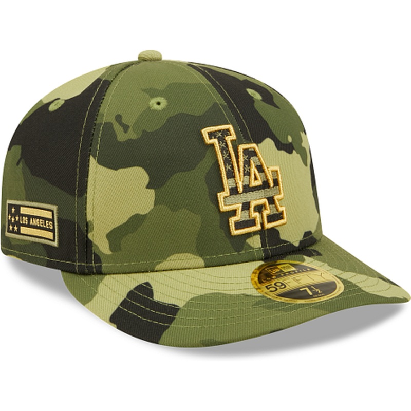 New Era  Los Angeles Dodgers 2022 Armed Forces Day Low Profile 59FIFTY Fitted Hat