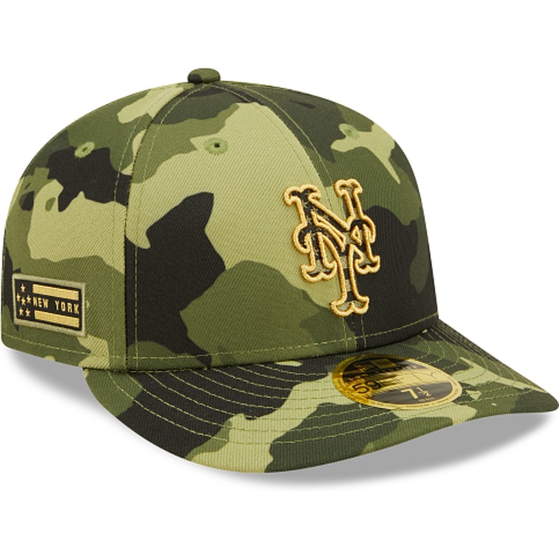 New Era  New York Mets 2022 Armed Forces Day Low Profile 59FIFTY Fitted Hat