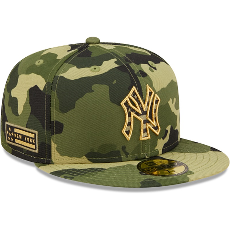 New Era  New York Yankees 2022 Armed Forces Day 59FIFTY Fitted Hat