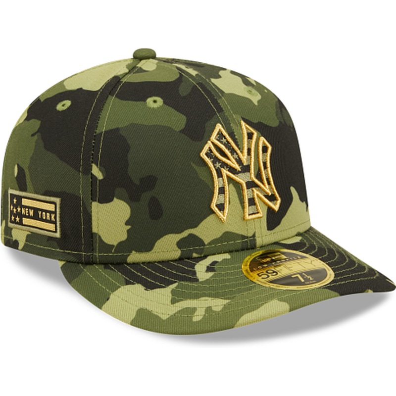 New Era  New York Yankees 2022 Armed Forces Day Low Profile 59FIFTY Fitted Hat