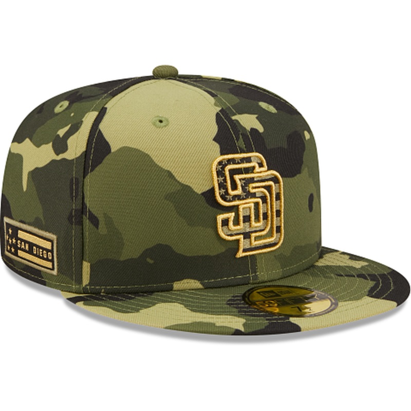 New Era  San Diego Padres 2022 Armed Forces Day 59FIFTY Fitted Hat