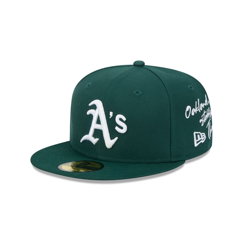 Athletics Team Verbiage 59FIFTY Fitted Hat