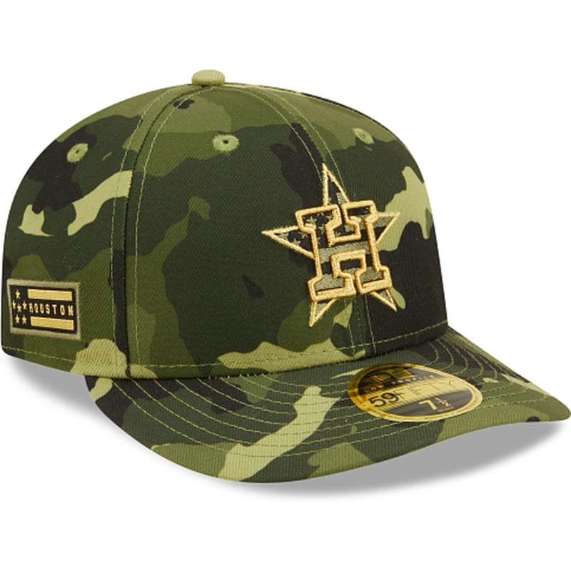 New Era  Houston Astros 2022 Armed Forces Day Low Profile 59FIFTY Fitted Hat