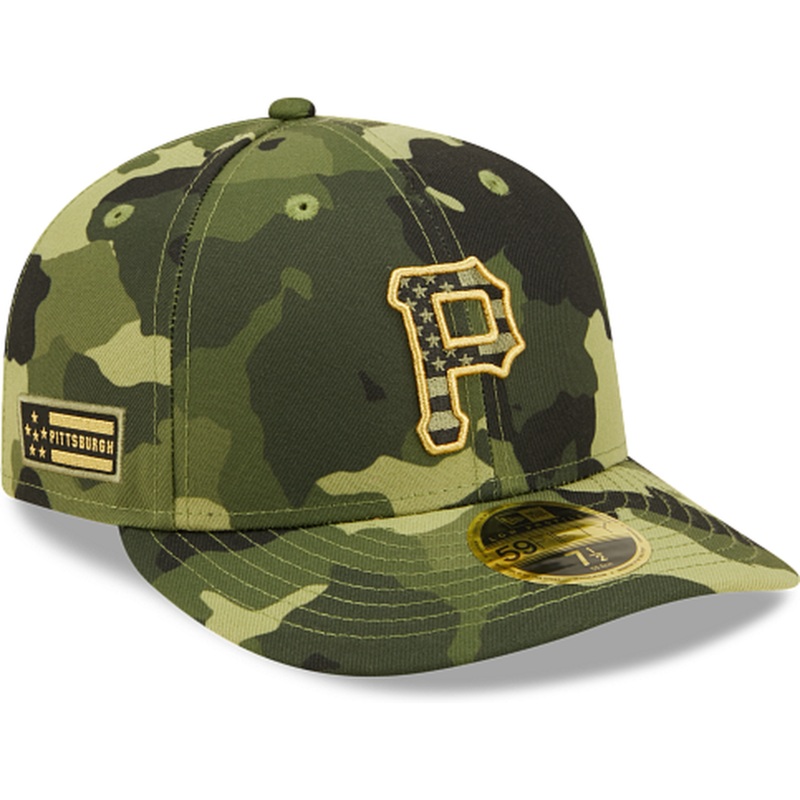 New Era  Pittsburgh Pirates 2022 Armed Forces Day Low Profile 59FIFTY Fitted Hat
