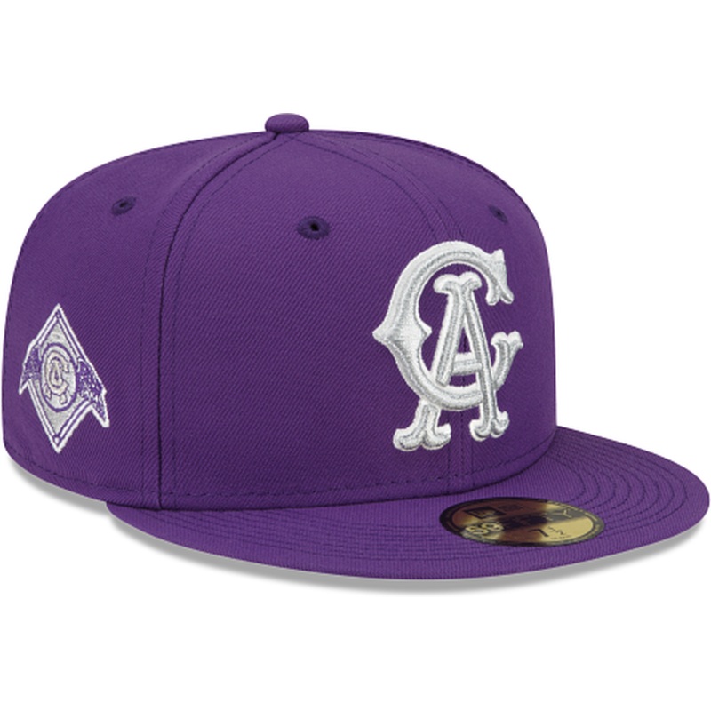 New Era  Purple Refresh California Angels 2022 59FIFTY Fitted Hat