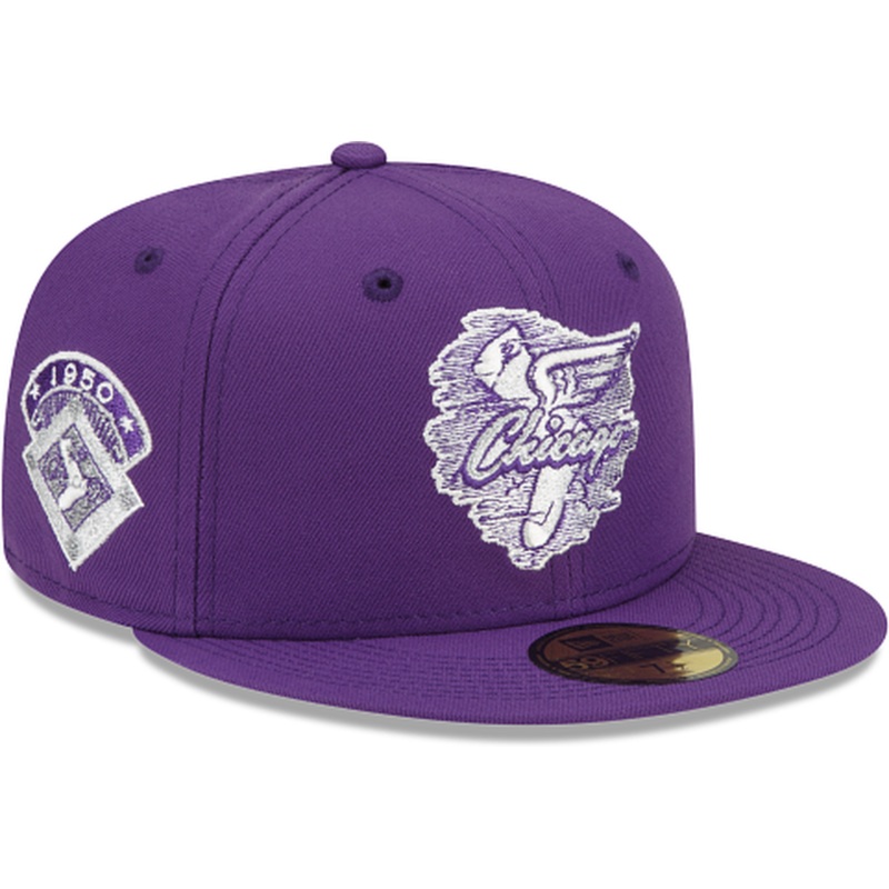 New Era  Purple Refresh Chicago White Sox 2022 59FIFTY Fitted Hat