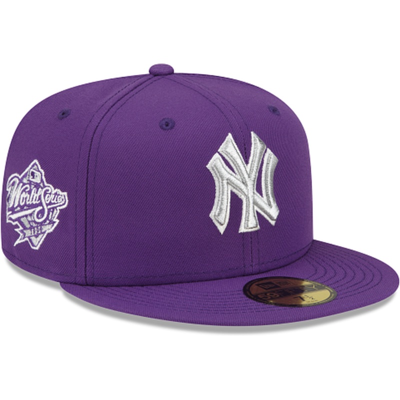 New Era  Purple Refresh New York Yankees 2022 59FIFTY Fitted Hat