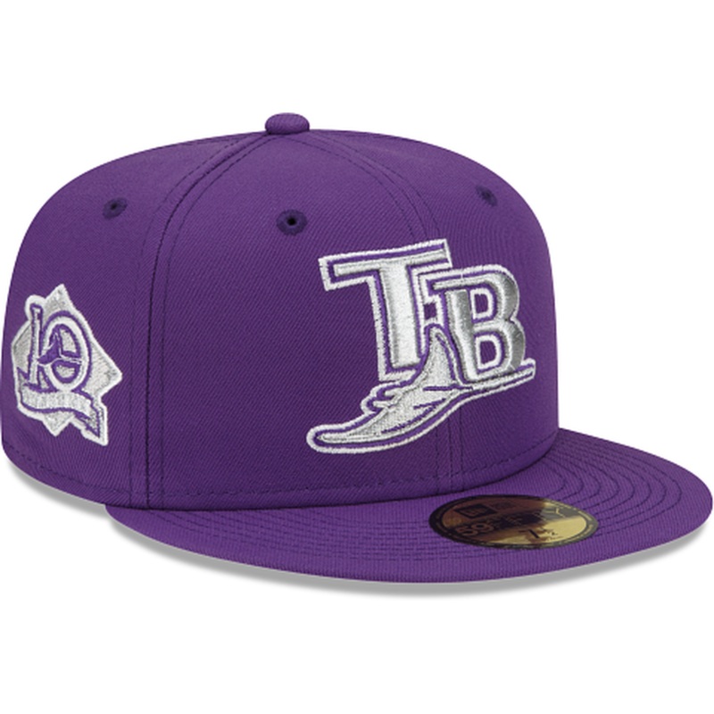 New Era  Purple Refresh Tampa Bay Rays 2022 59FIFTY Fitted Hat
