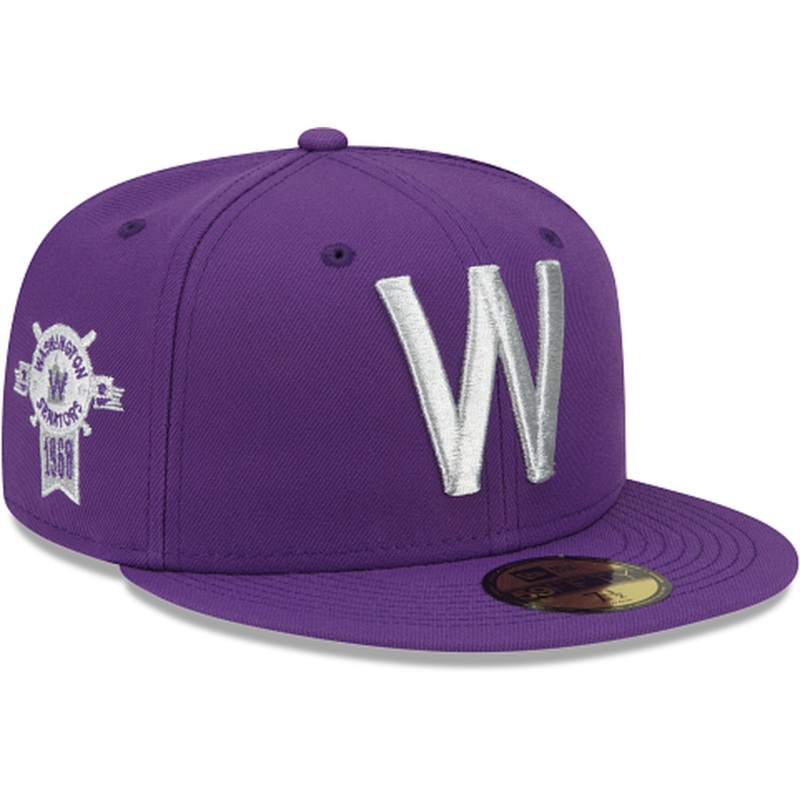 New Era  Purple Refresh Washington Senators 2022 59FIFTY Fitted Hat