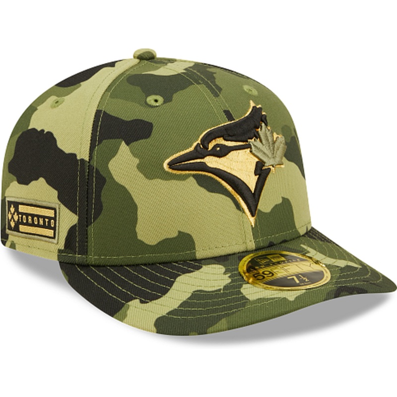 New Era  Toronto Blue Jays 2022 Armed Forces Day Low Profile 59FIFTY Fitted Hat