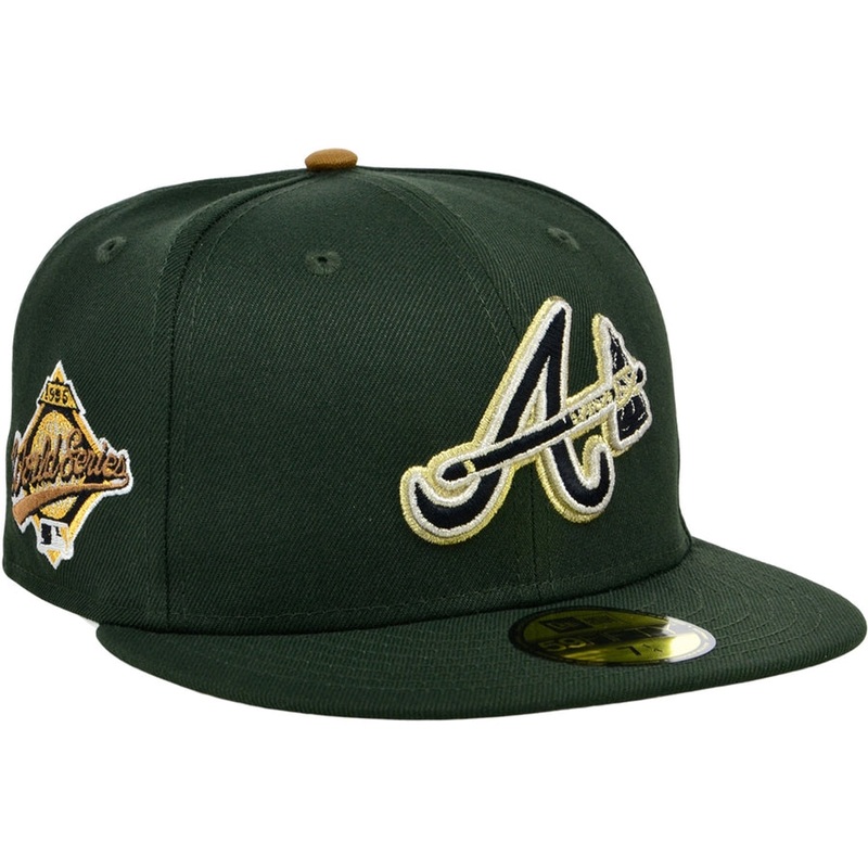 New Era x Lids HD  Atlanta Braves Champagne 2022 59FIFTY Fitted Cap