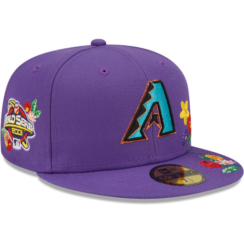 New Era  Arizona Diamondbacks Visor Bloom 2022 59FIFTY Fitted Hat