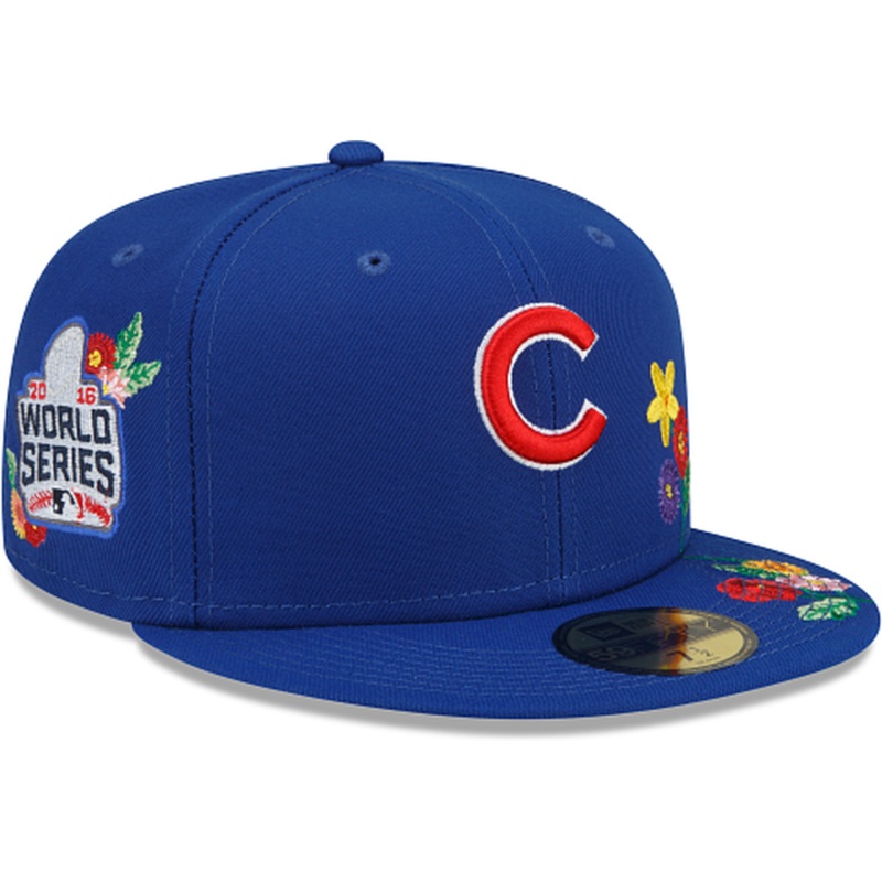 New Era  Chicago Cubs Visor Bloom 2022 59FIFTY Fitted Hat