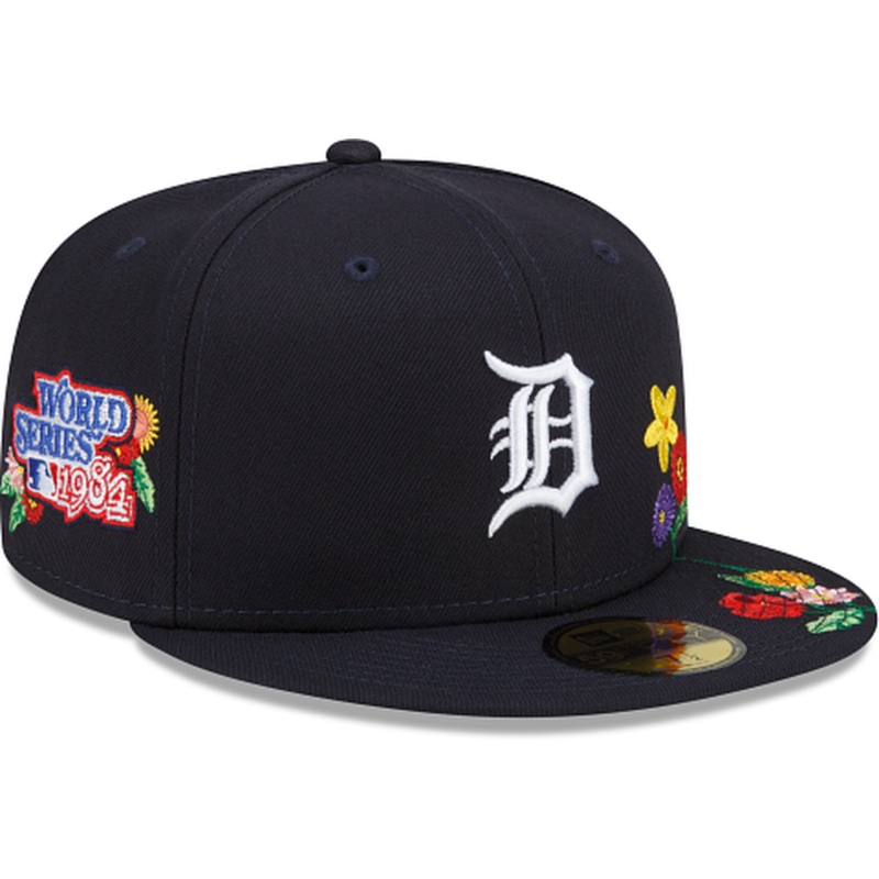New Era  Detroit Tigers Visor Bloom 2022 59FIFTY Fitted Hat