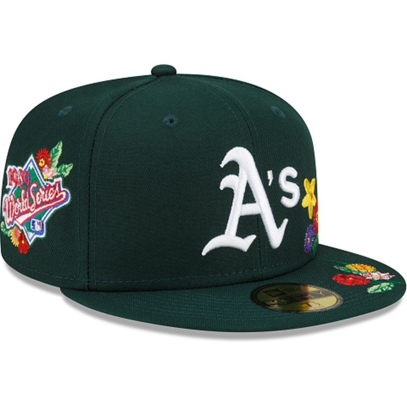New Era  Oakland Athletics Visor Bloom 2022 59FIFTY Fitted Hat