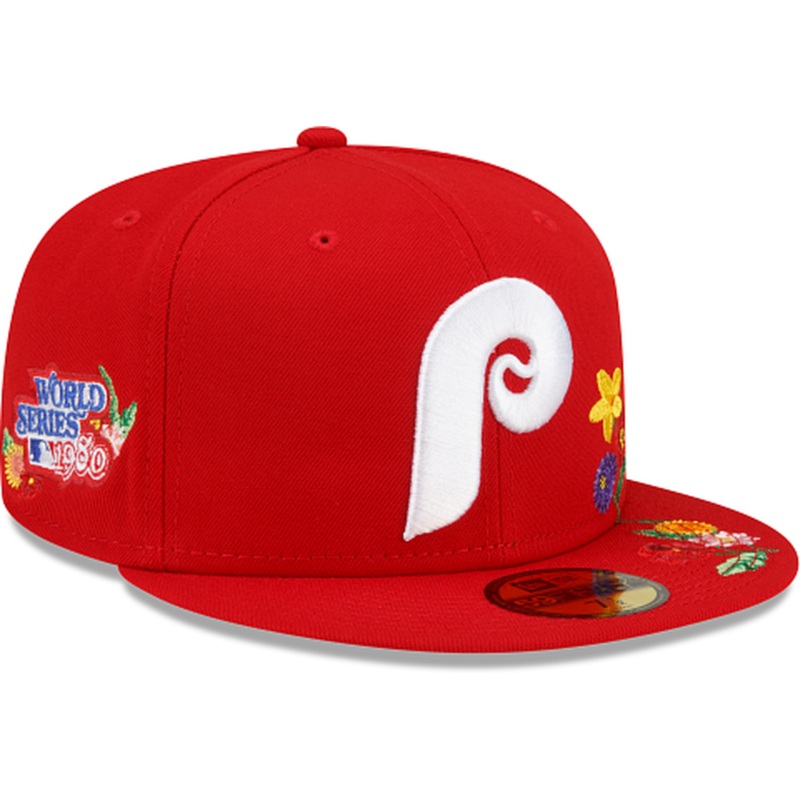 New Era  Philadelphia Phillies Visor Bloom 2022 59FIFTY Fitted Hat