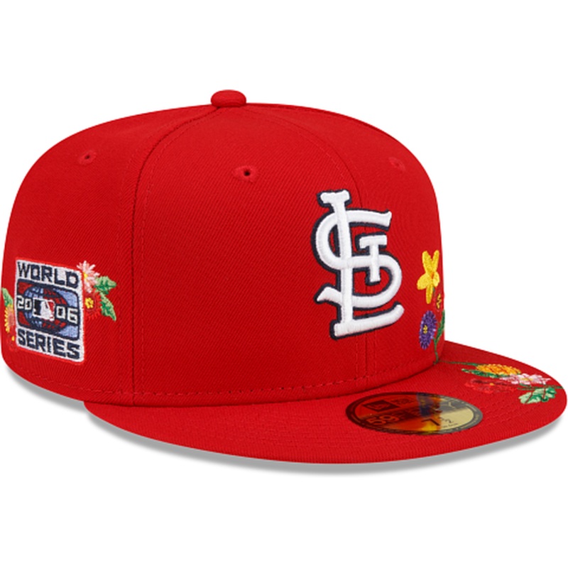 New Era  St. Louis Cardinals Visor Bloom 2022 59FIFTY Fitted Hat