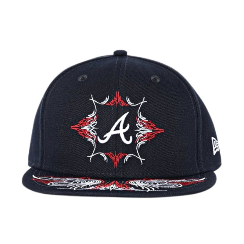 New Era Atlanta Braves ‘Flare Designs’ 59FIFTY Fitted Hat