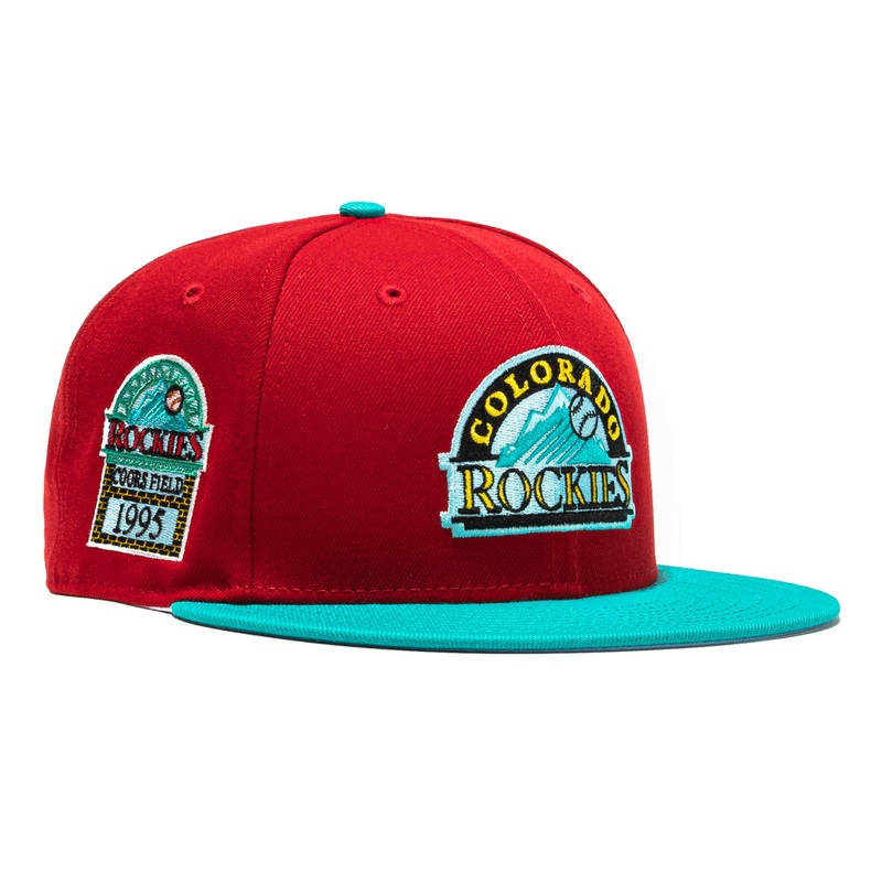 New Era Captain Planet 2.0 Colorado Rockies Inaugural Season 59FIFTY Fitted Hat