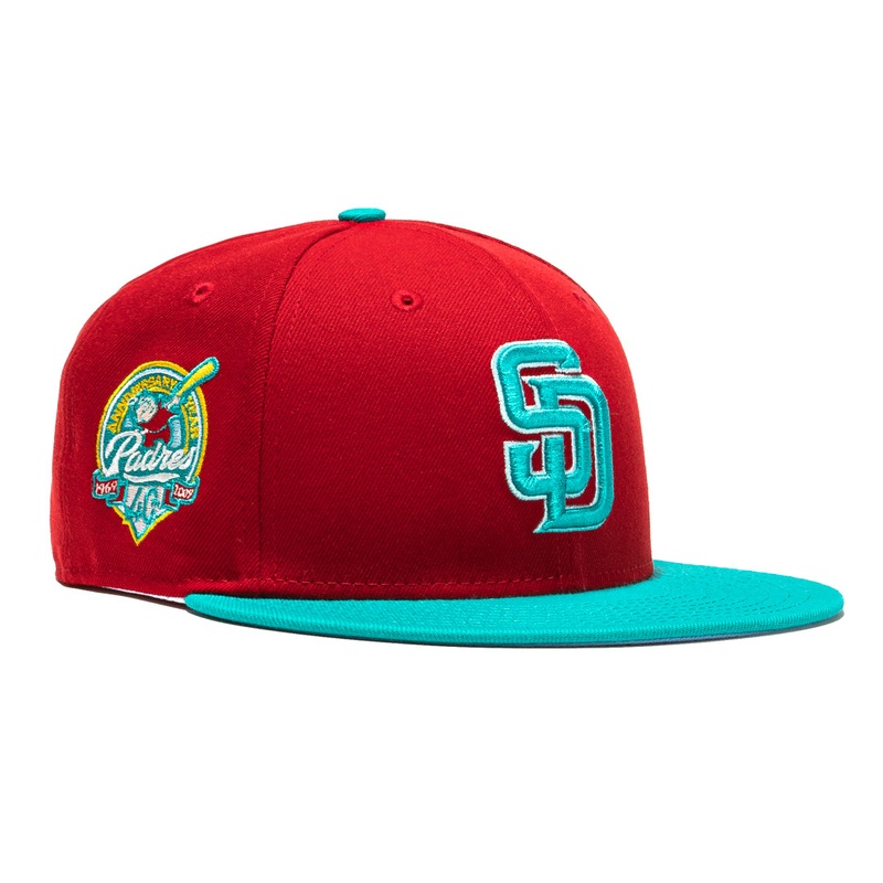 New Era Captain Planet 2.0 San Diego Padres 50th Anniversary 59FIFTY Fitted Hat