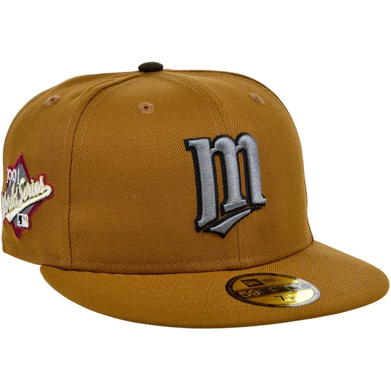 New Era x Lids HD  Minnesota Twins Cigar 2022 59FIFTY Fitted Cap