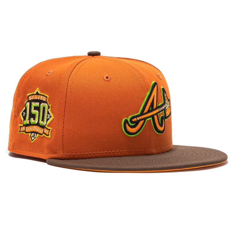 New Era  ‘Beer Pack’ Atlanta Braves 150th Anniversary 59FIFTY Fitted Hat
