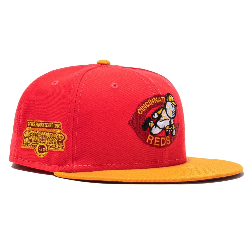 New Era  ‘Beer Pack’ Cincinnati Reds Riverfront Stadium 59FIFTY Fitted Hat