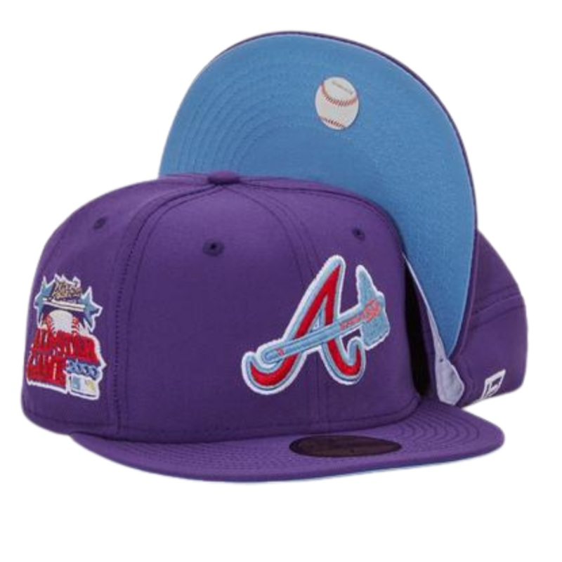 New Era Atlanta Braves Grape ‘Kool Aid’ 59FIFTY Fitted Hat