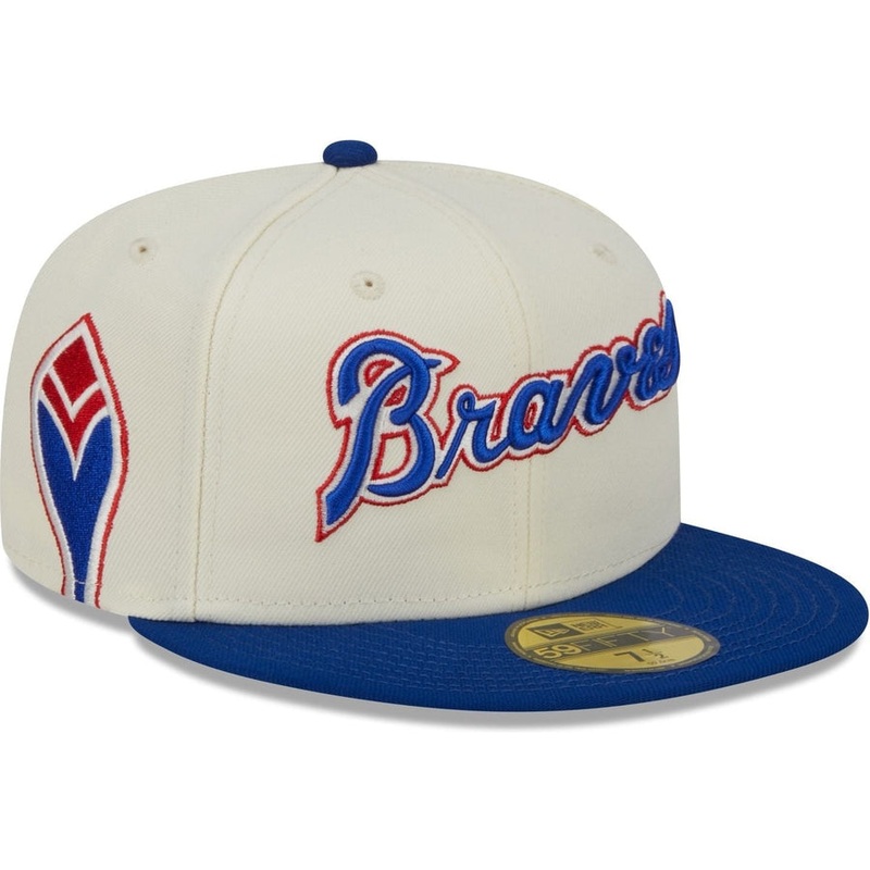 New Era Atlanta Braves Retro Jersey Script 2023 59FIFTY Fitted Hat