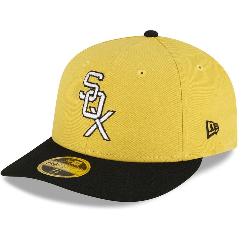 New Era Chicago White Sox Chartreuse Crown Low Profile 2023 59FIFTY Fitted Hat