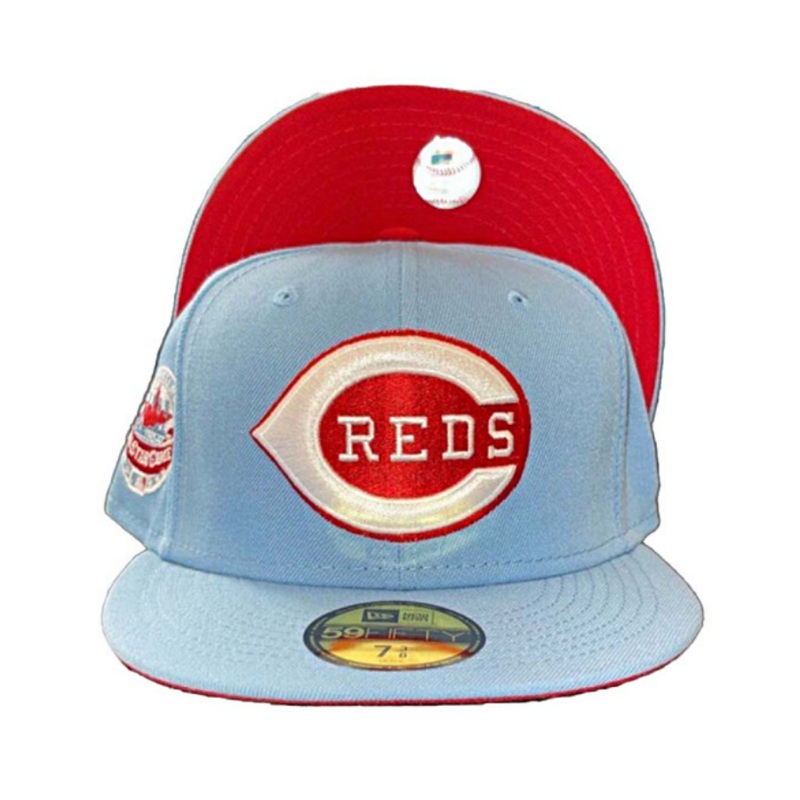 New Era Cincinnati Reds ‘Papa Smurf’ Blue 1988 All-Star Game 59FIFTY Fitted Hat