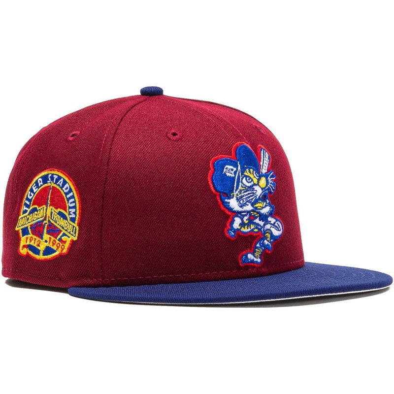 New Era  Sangria Detroit Tigers Stadium 1967 59FIFTY Fitted Hat