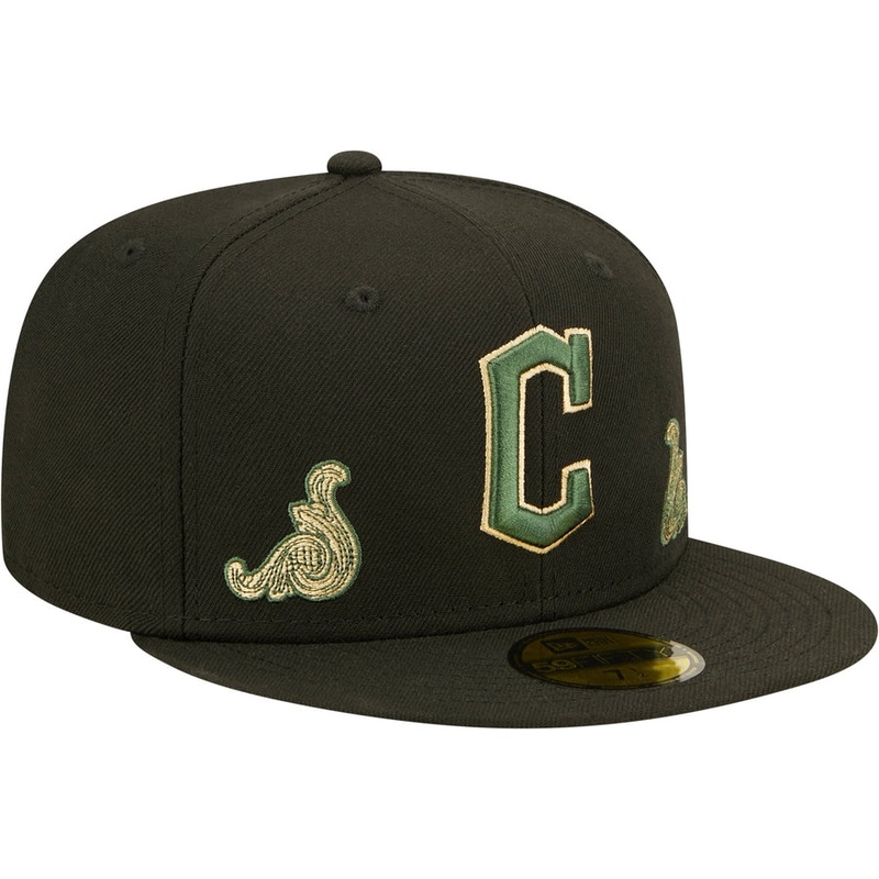 New Era x Lids HD  Cleveland Guardians Cashed Check 2022 59FIFTY Fitted Cap