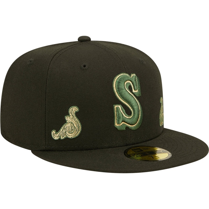 New Era x Lids HD  Seattle Mariners Cashed Check 2022 59FIFTY Fitted Cap