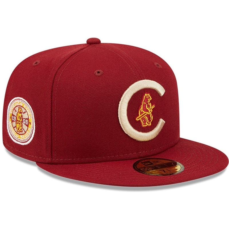 New Era x Lids HD  Chicago Cubs Cardinal Sunshine 2022 59FIFTY Fitted Cap