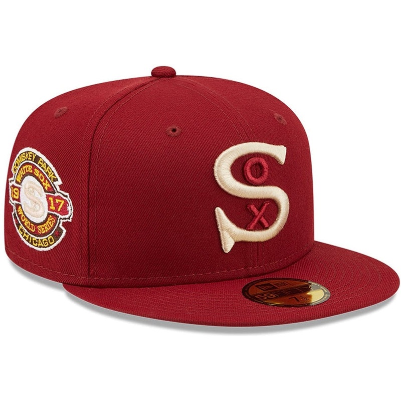 New Era x Lids HD  Chicago White Sox Cardinal Sunshine 2022 59FIFTY Fitted Cap
