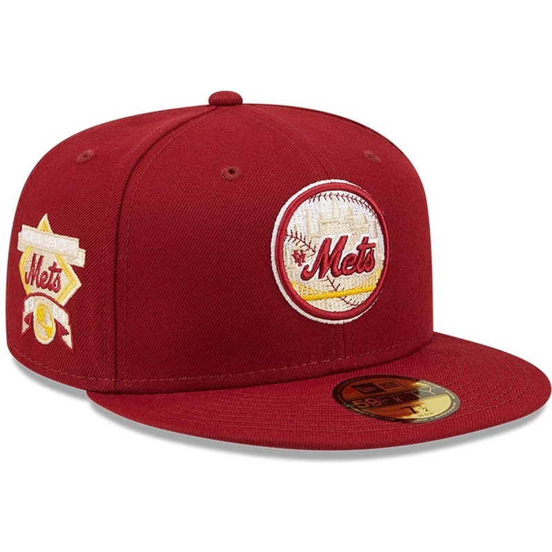 New Era x Lids HD  New York Mets Cardinal Sunshine 2022 59FIFTY Fitted Cap